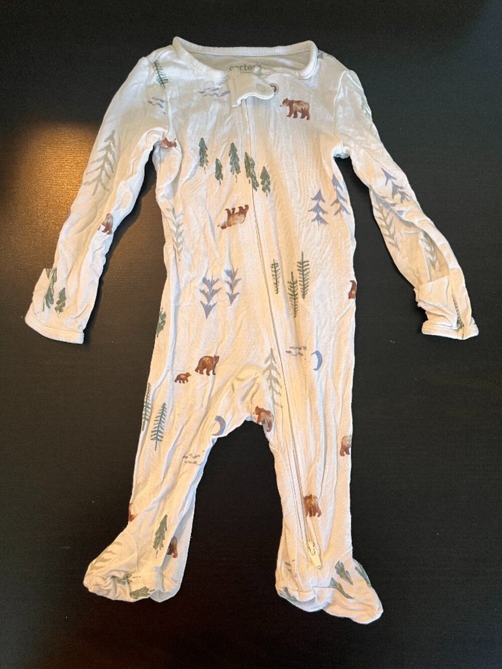 [$2 in a bundle] Carter's 3m bears and forest footie PJ
